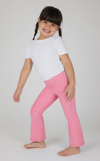 Toddler Girls 2 PK Ribbed Flared Pant - 90 Degree by Reflex