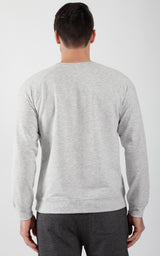 Men's Terry Brushed Long Sleeve Top - 90 Degree by Reflex