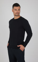 Men's Terry Brushed Long Sleeve Top - 90 Degree by Reflex