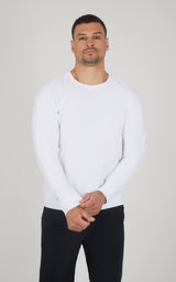Men's Terry Brushed Long Sleeve Top - 90 Degree by Reflex
