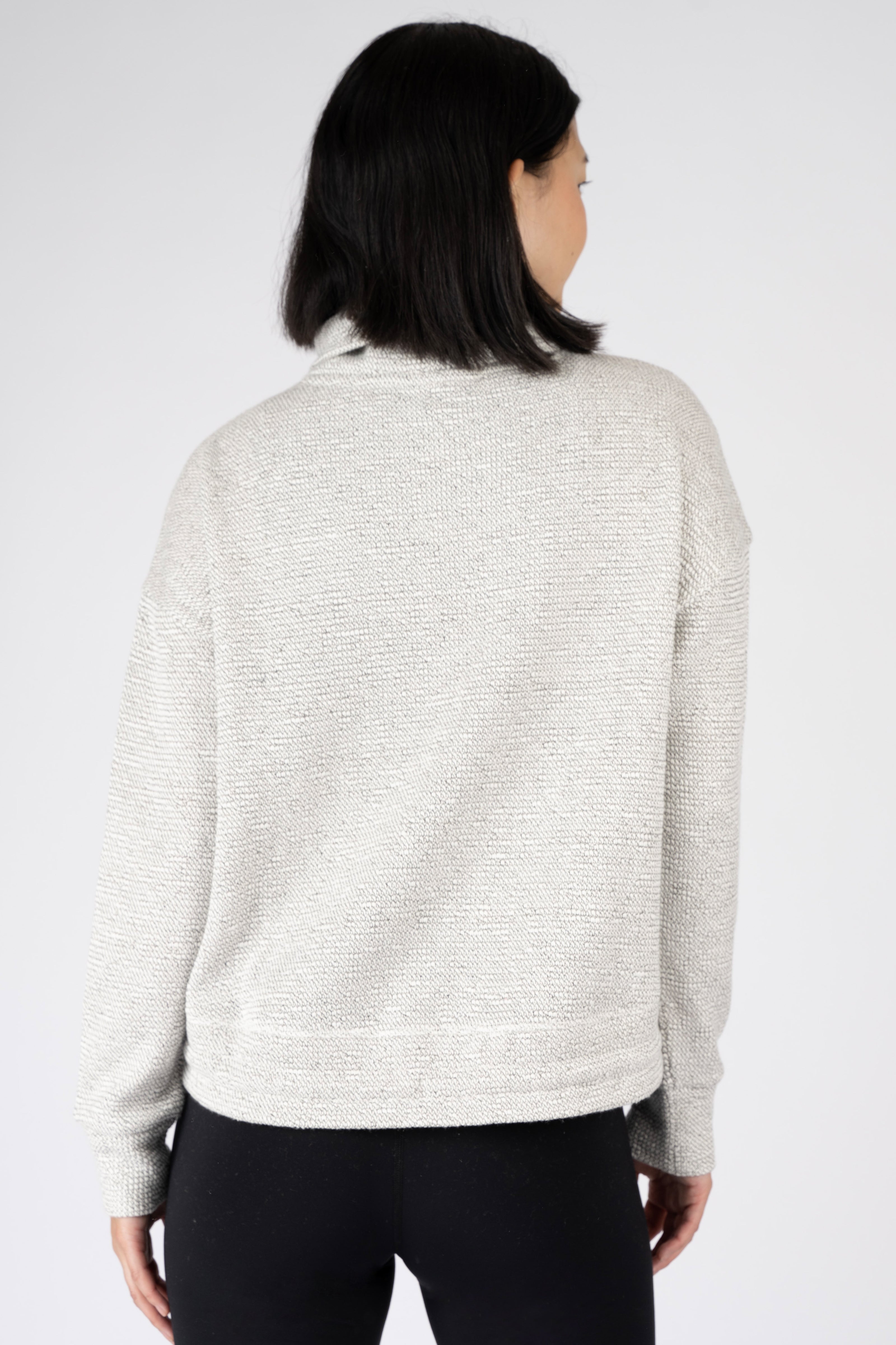 Boucle Texture Eva Sweatshirt