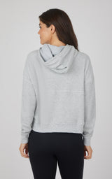Brushed Inside Waffle Offline Pullover Hoodie - 90 Degree by Reflex