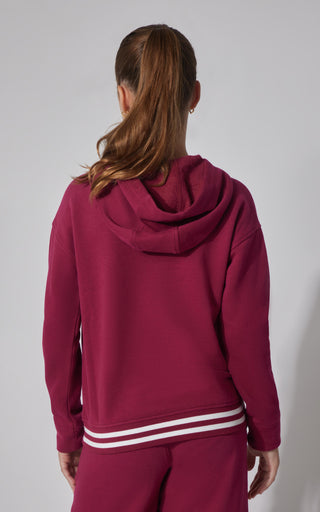 Girls Fleece Campus Pullover Hoodie