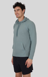 Mens Supreme Waffle Gear Up Hoodie - 90 Degree by Reflex
