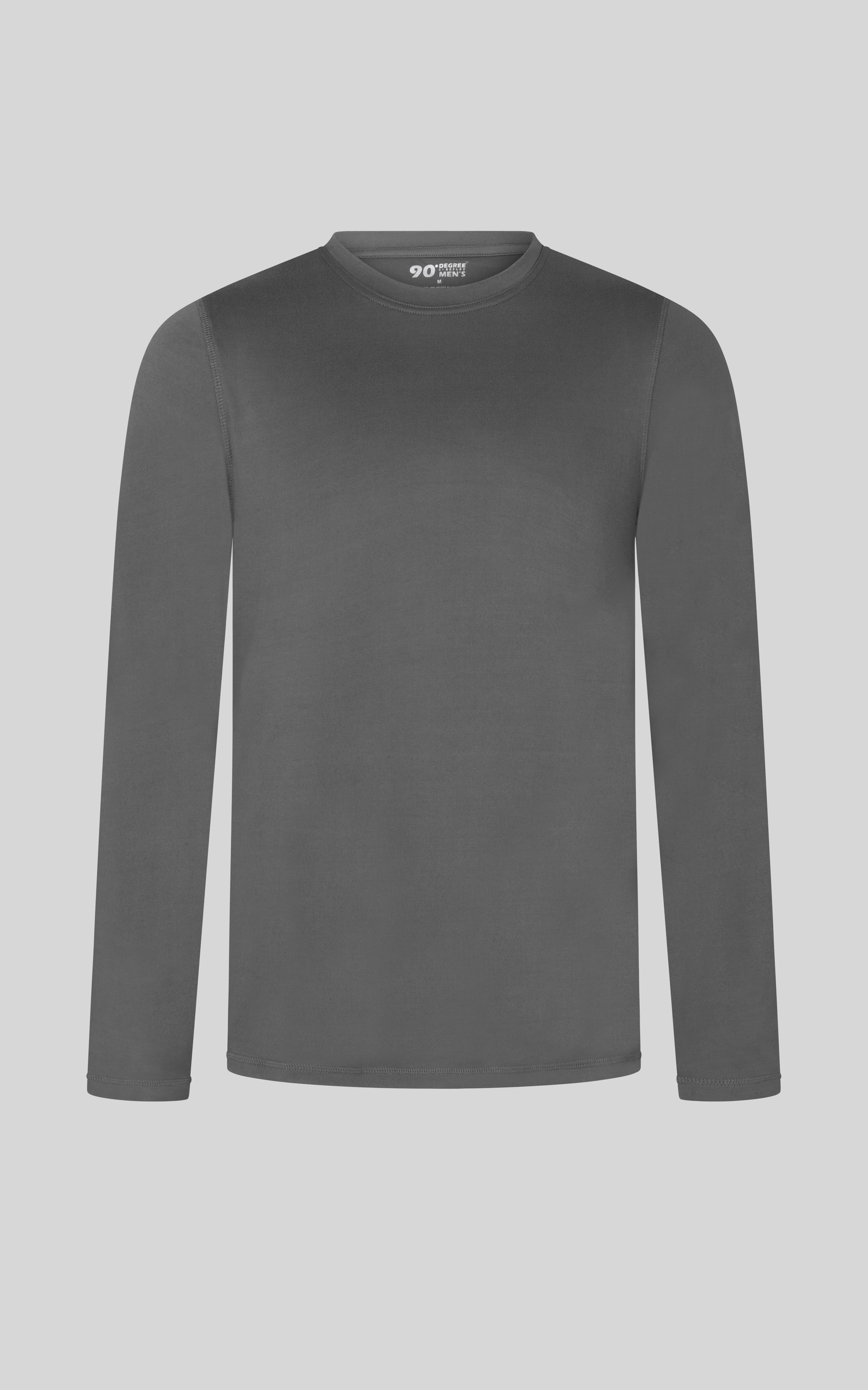 Mens Long Sleeve Crew Neck Top