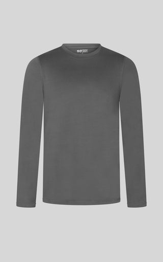 Mens Long Sleeve Crew Neck Top