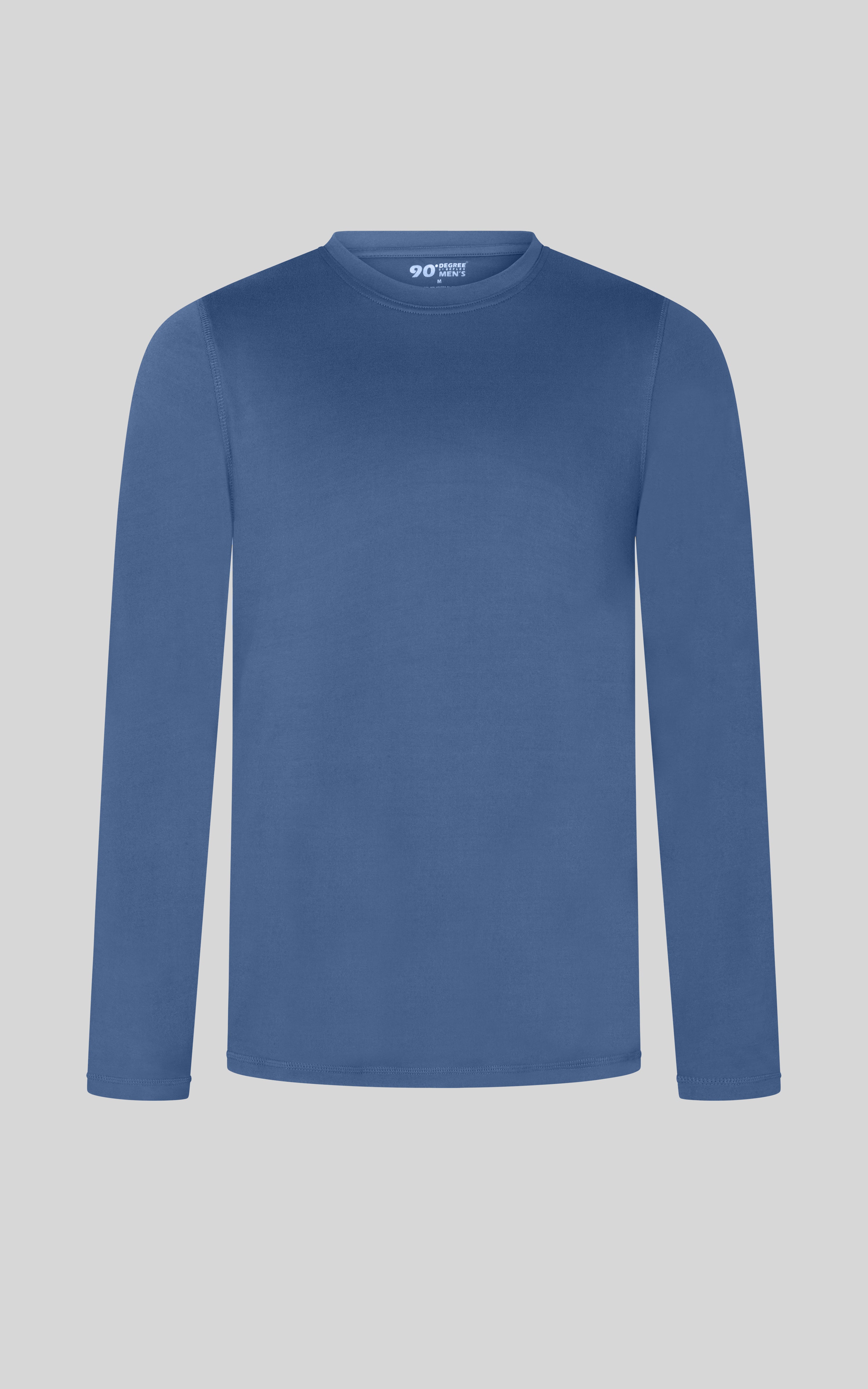 Mens Long Sleeve Crew Neck Top
