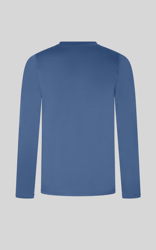Mens Long Sleeve Crew Neck Top