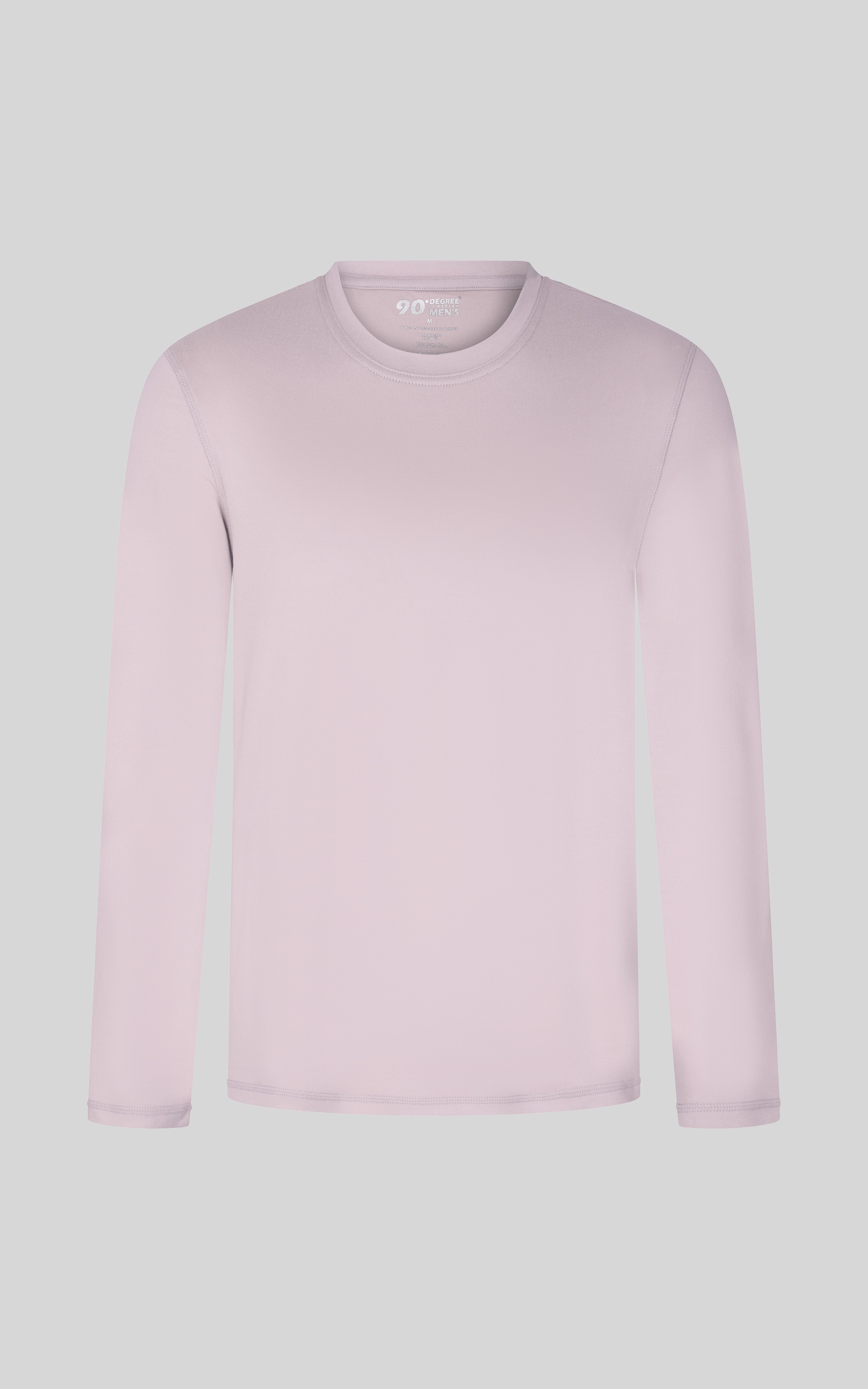 Mens Long Sleeve Crew Neck Top