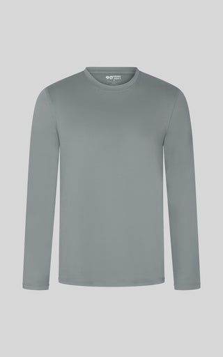 Mens Long Sleeve Crew Neck Top