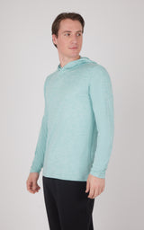 Men's Cationic Long Sleeve Hooded Shirt - 90 Degree by Reflex