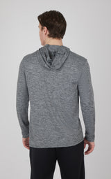 Men's Cationic Long Sleeve Hooded Shirt - 90 Degree by Reflex