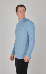 Men's Cationic Long Sleeve Hooded Shirt - 90 Degree by Reflex