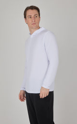 Men's Cationic Long Sleeve Hooded Shirt - 90 Degree by Reflex