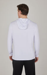 Men's Cationic Long Sleeve Hooded Shirt - 90 Degree by Reflex