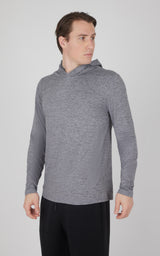 Men's Cationic Long Sleeve Hooded Shirt - 90 Degree by Reflex