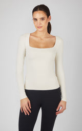 2 Pack Contour Ocean Square Neck Top