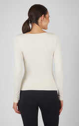 2 Pack Contour Ocean Square Neck Top - Our Linen Story - 90 Degree by Reflex