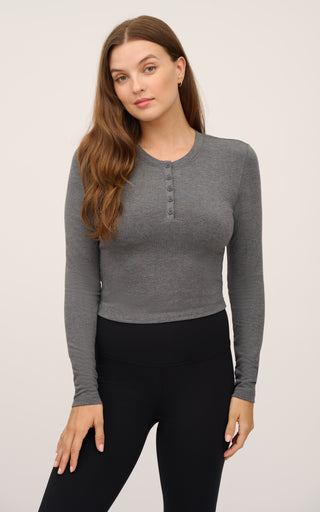 2 PK Heather Long Sleeve Crewneck - Our Stone Story