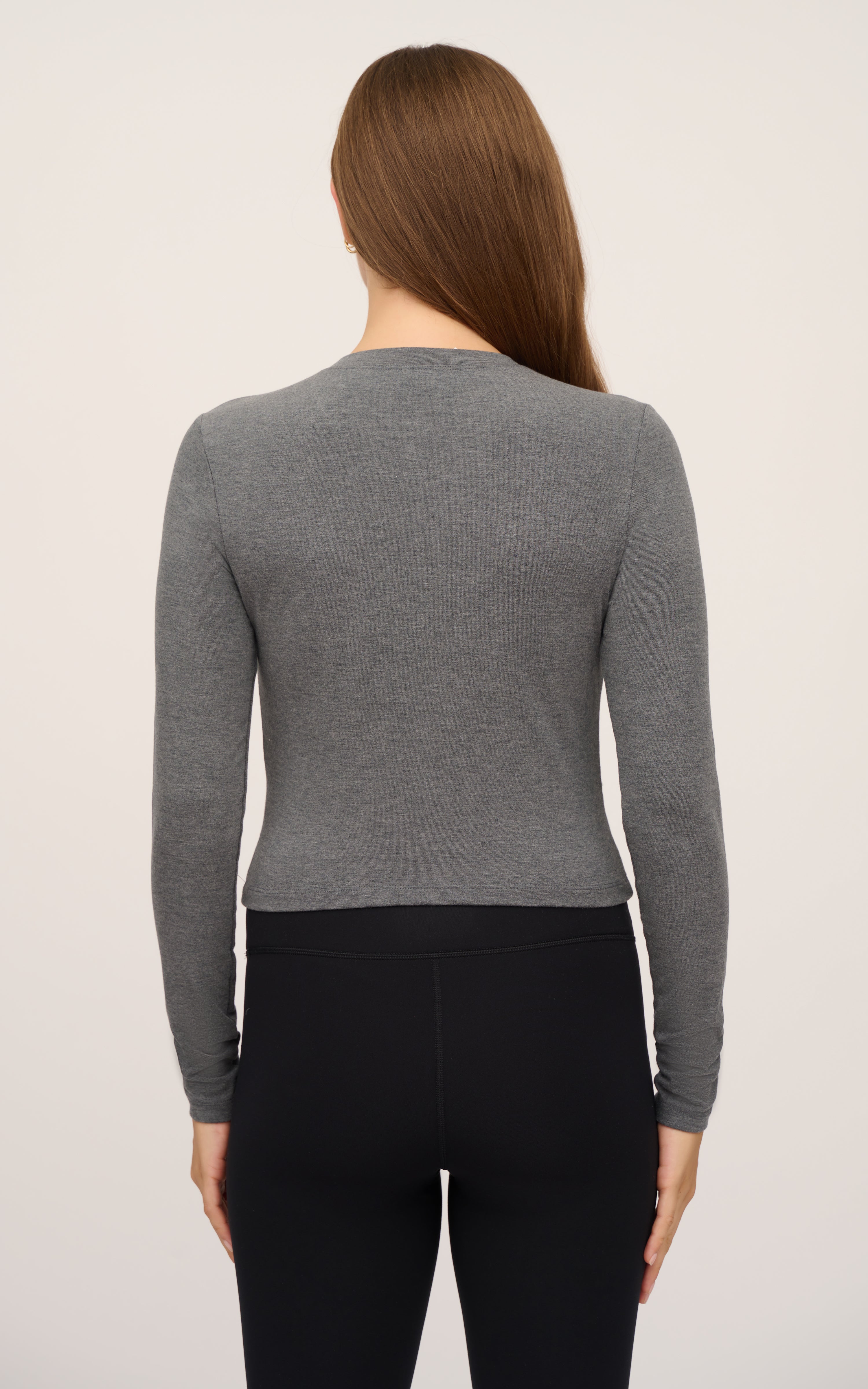 2 PK Heather Long Sleeve Crewneck - Our Stone Story