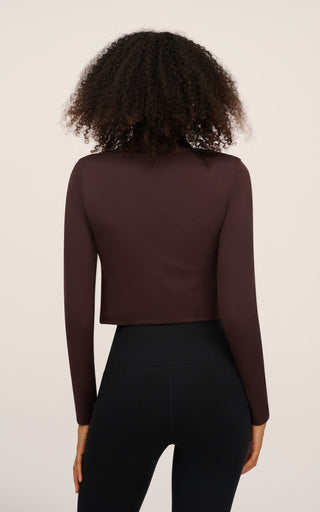 2 Pack Long Sleeve Mock Neck Tops - Our Linen Story