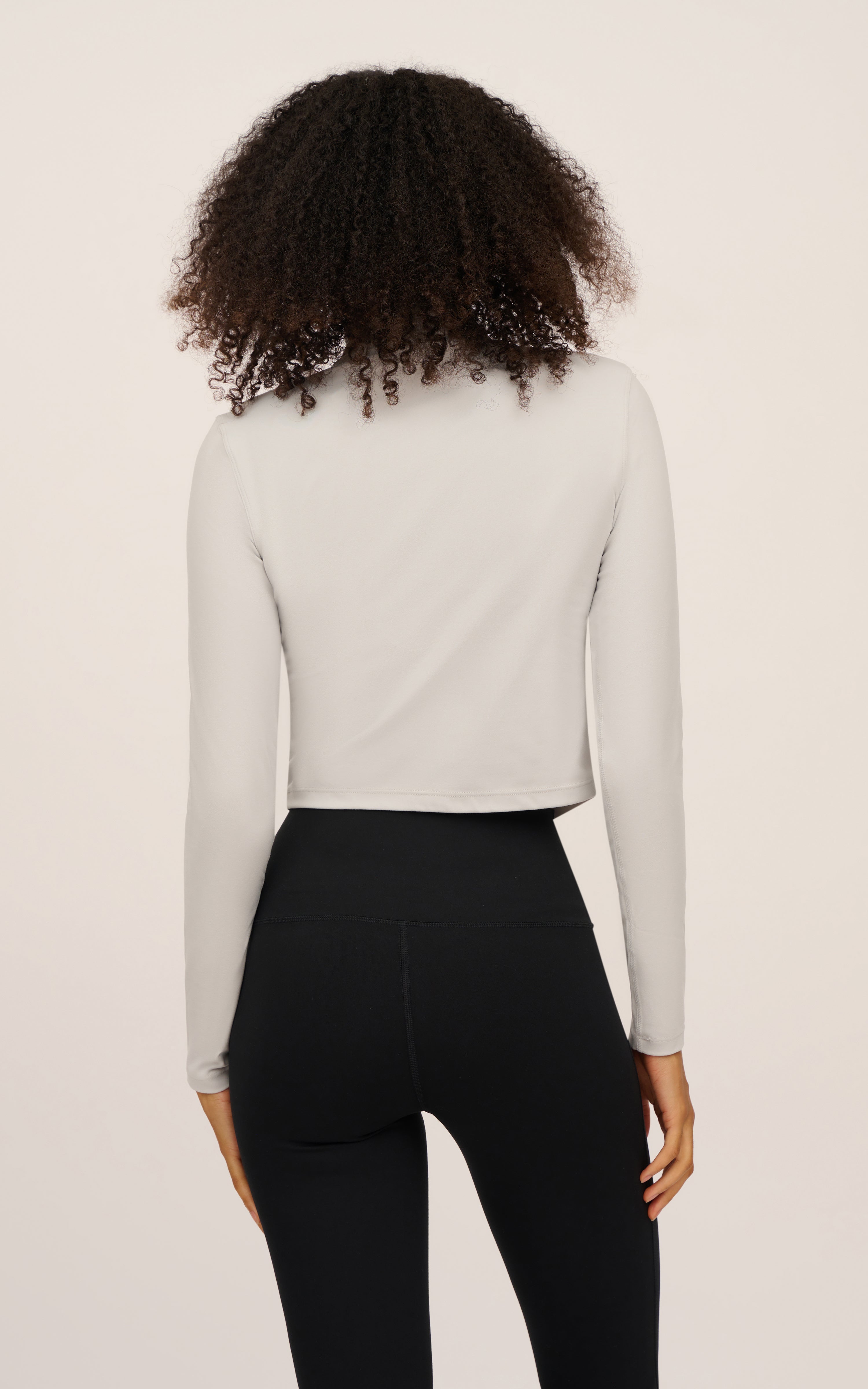 2 Pack Long Sleeve Mock Neck Tops - Our Linen Story