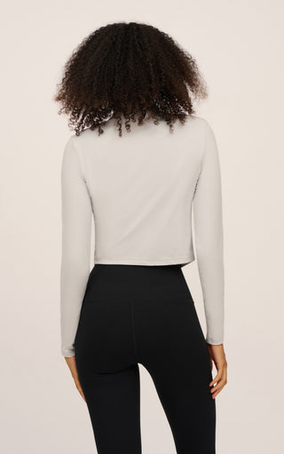 2 Pack Long Sleeve Mock Neck Tops - Our Linen Story