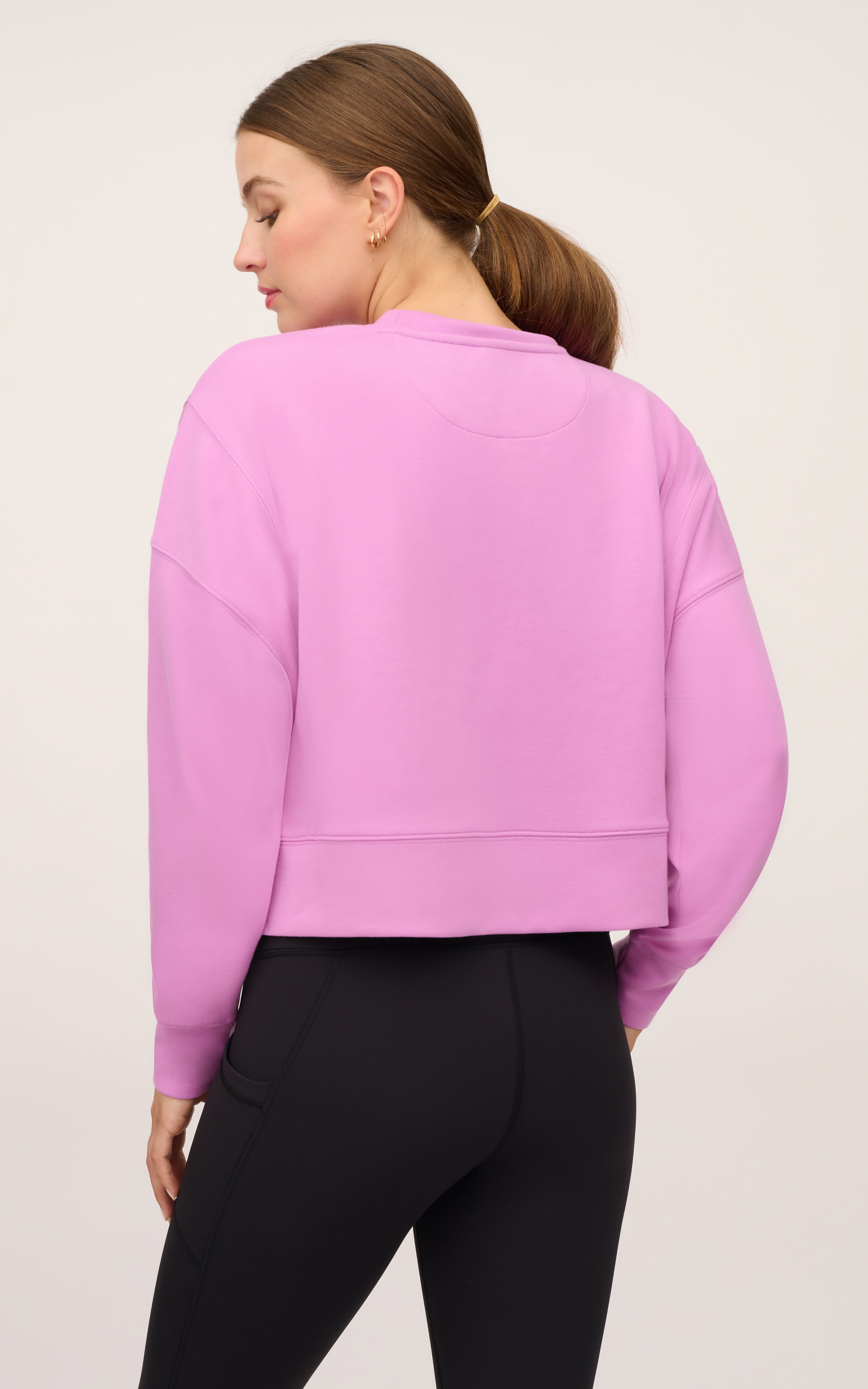 Scuba Zuri Cropped Crew Pullover