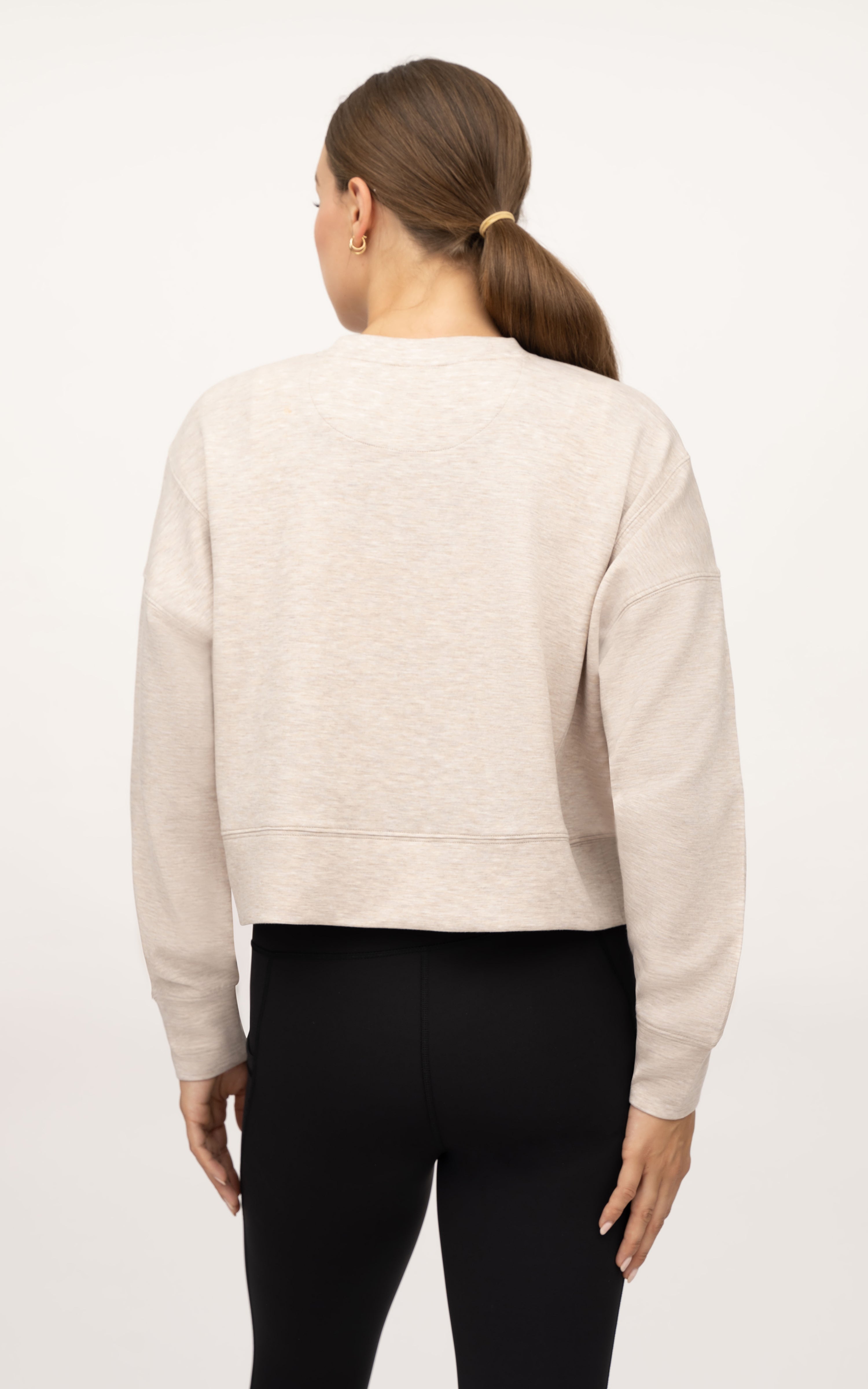 Scuba Zuri Cropped Crew Pullover