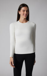 2 PK Zenly Zena Crew Fitted Long Sleeve Top