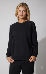 Terry Everyday Raglan Pullover Sweatshirt - 90 Degree by Reflex