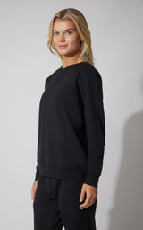Terry Everyday Raglan Pullover Sweatshirt