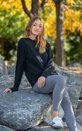 Terry Everyday Raglan Pullover Sweatshirt