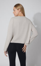 2 PK Cotton Deluxe Boxy Long Sleeve Top