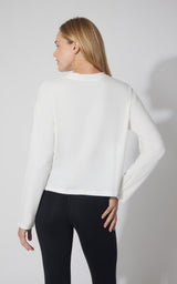 2 PK Cotton Deluxe Boxy Long Sleeve Top - Our Earthy Story - 90 Degree by Reflex