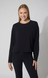 2 PK Cotton Deluxe Boxy Long Sleeve Top