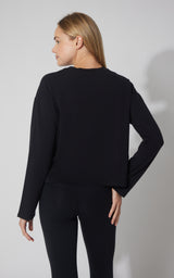 2 PK Cotton Deluxe Boxy Long Sleeve Top - 90 Degree by Reflex
