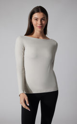 2 PK Zenly Boat Neck Long Sleeve Top - 90 Degree by Reflex
