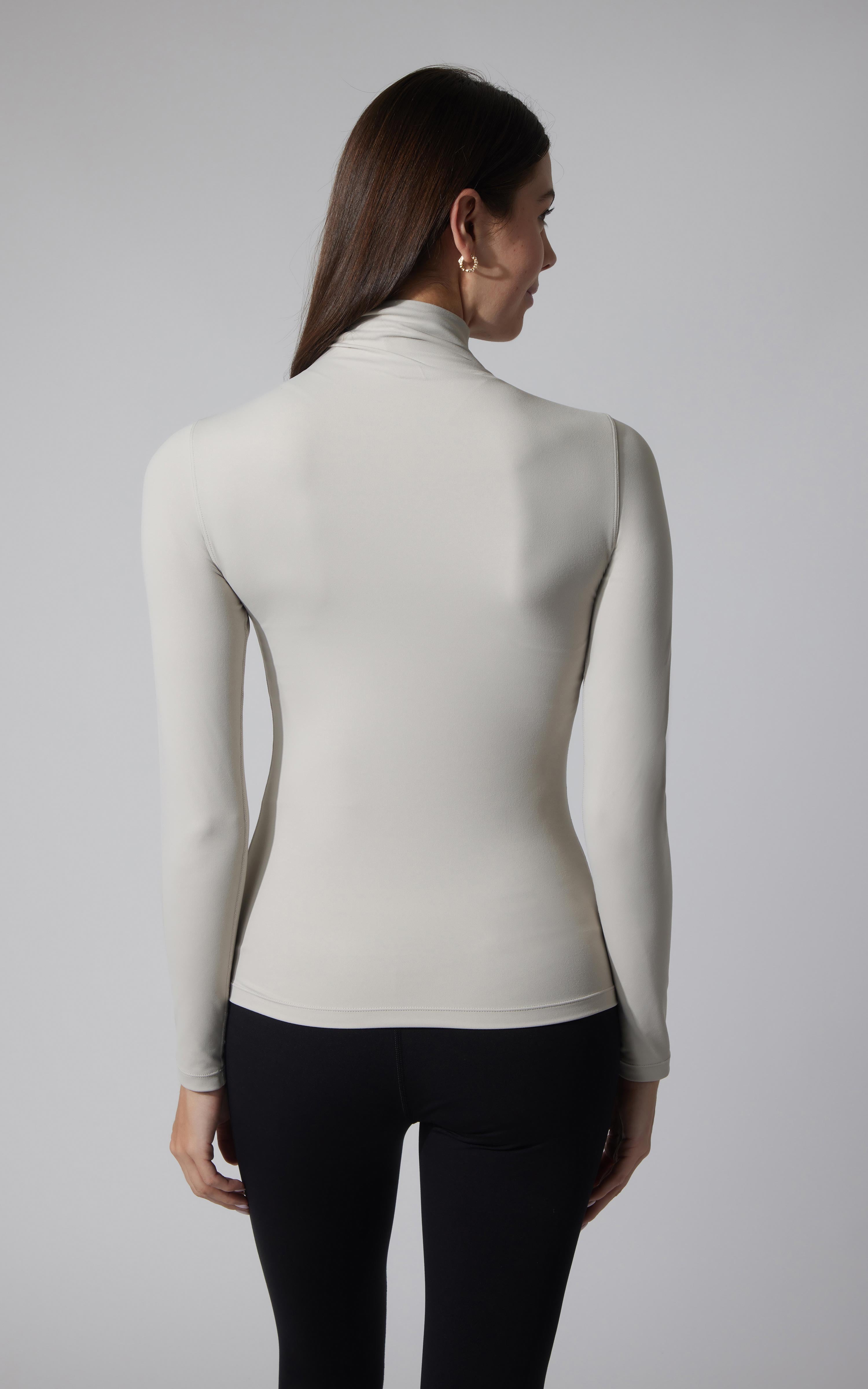 2 PK Zenly Evelyn Mock Neck Long Sleeve Top