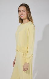 Modal Terry Crew Long Sleeve
