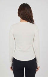 Soft Rib Liana long-sleeve two-pack | sugar swizzle 03  photography