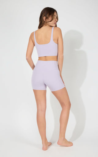 Nux Sabrina Bra Tank & 5" No Front Seam Short Set - 90 Degree by Reflex