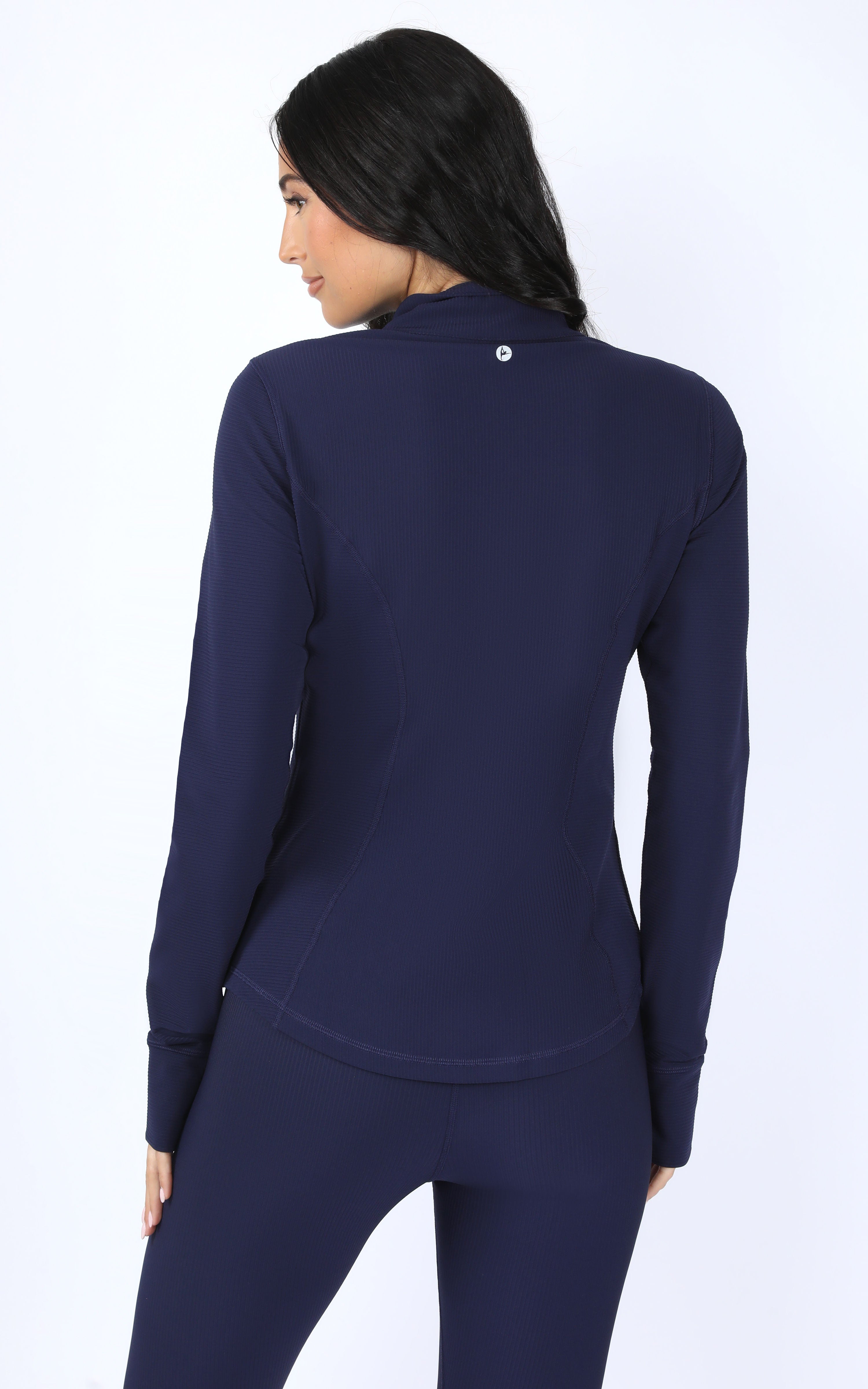 Interlink Ribbed Princess Seam Performance Jacket - 90 Degree by Reflex