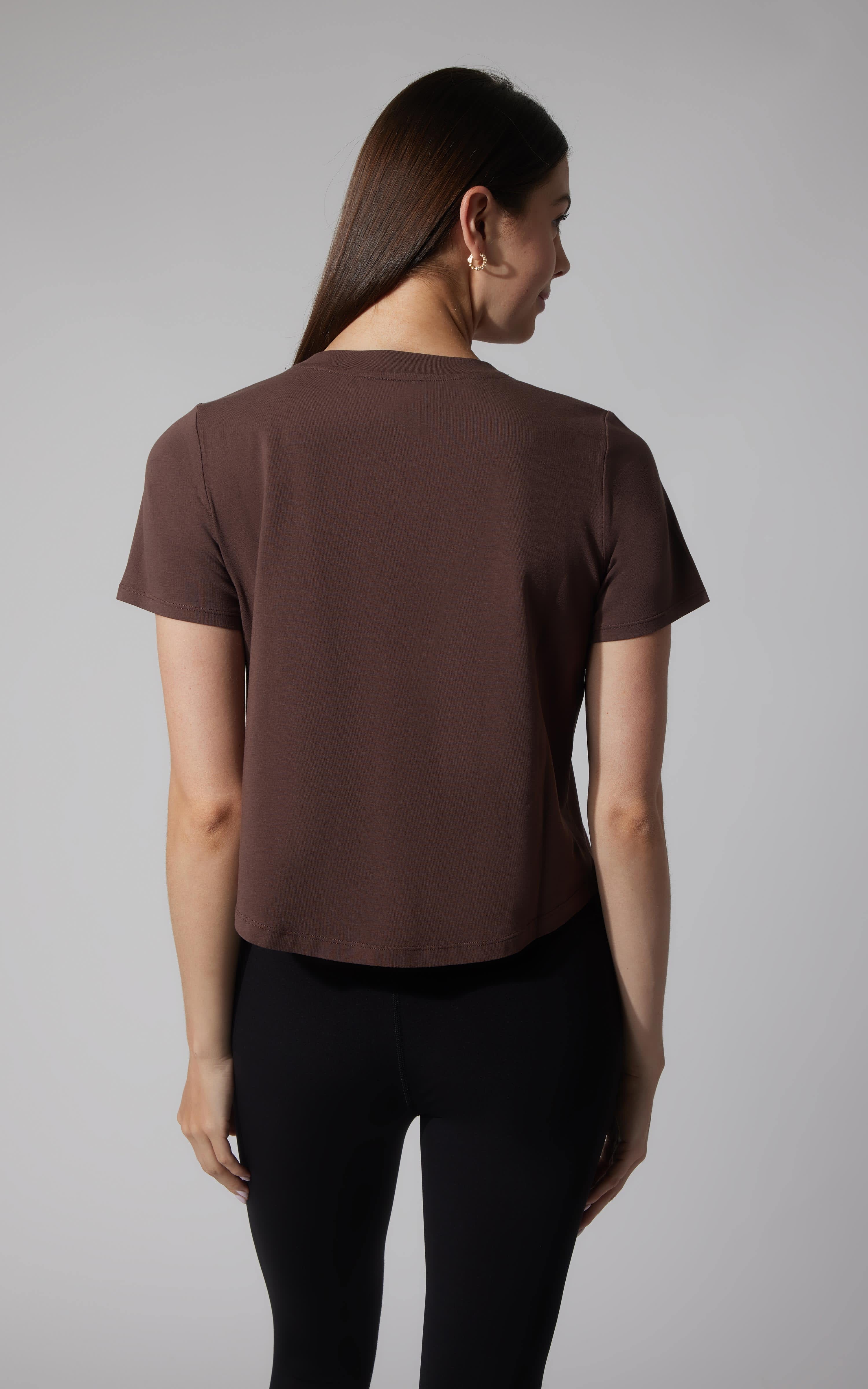 2 PK Airlite Cotton Boxy Cropped Short Sleeve Tee - 90 Degree by Reflex