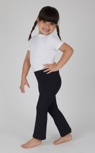 Toddler Girls 2 PK Ribbed Flared Pant - 90 Degree by Reflex