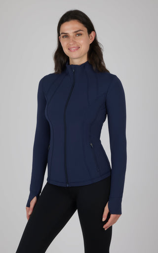 Nude Tech Jetsetter Full Zip Performance Jacket - 90 Degree by Reflex