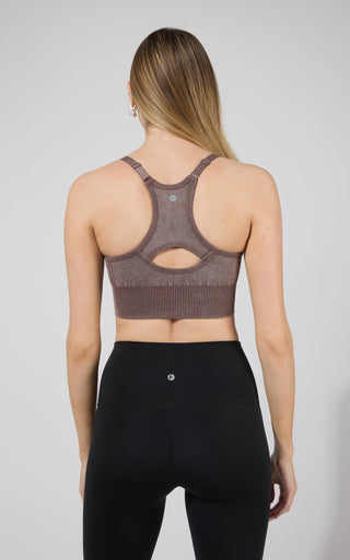2 PK Stone Washed Verta Textured Bra - 90 Degree by Reflex