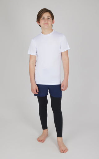 Boys 2 PK Running Short and Legging - 90 Degree by Reflex