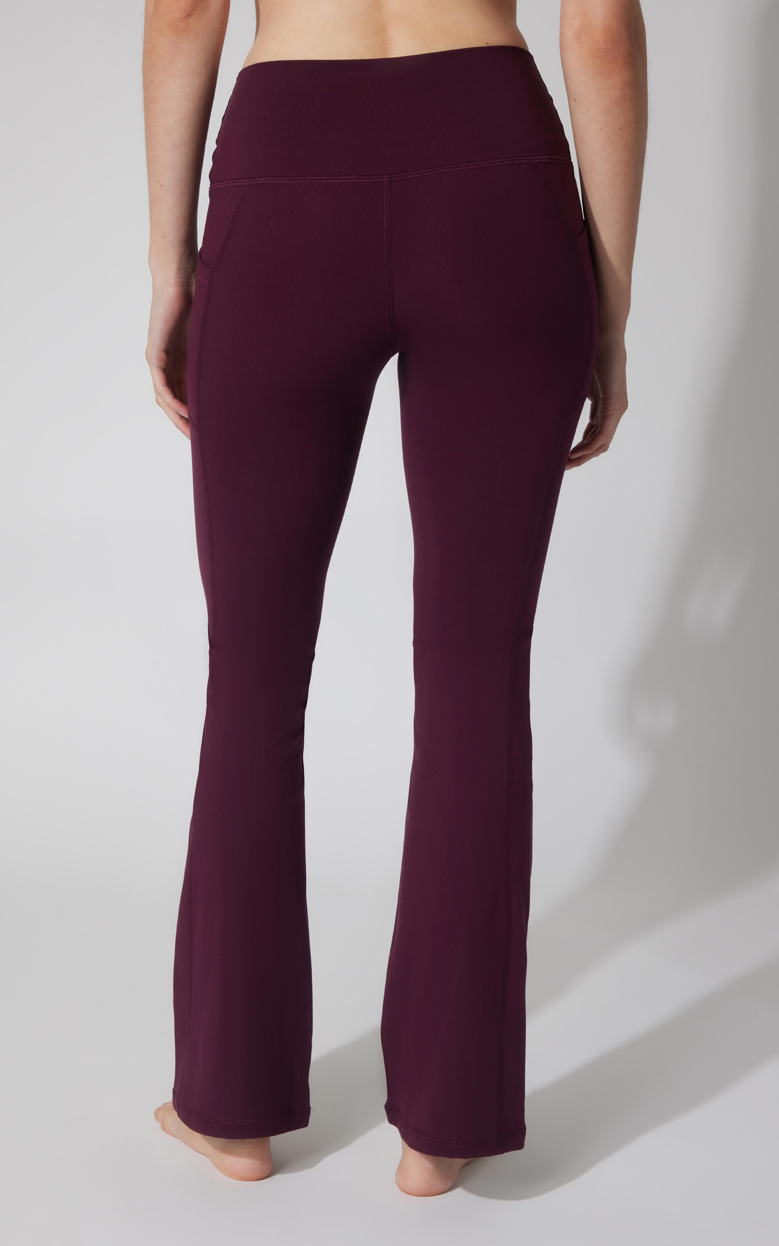 Polarlux Tribeca Elastic Free Full Length Side Pocket Flare Leg Pant - 90 Degree by Reflex