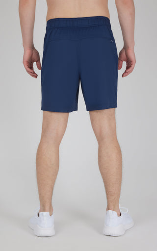 Mens Knit Stretch Pique Power 7" Shorts - 90 Degree by Reflex